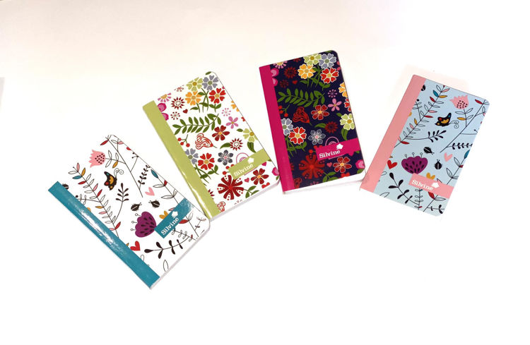 Picture of 6843-Note Book – 160  PAGES Silvine Marlene West Range – A6